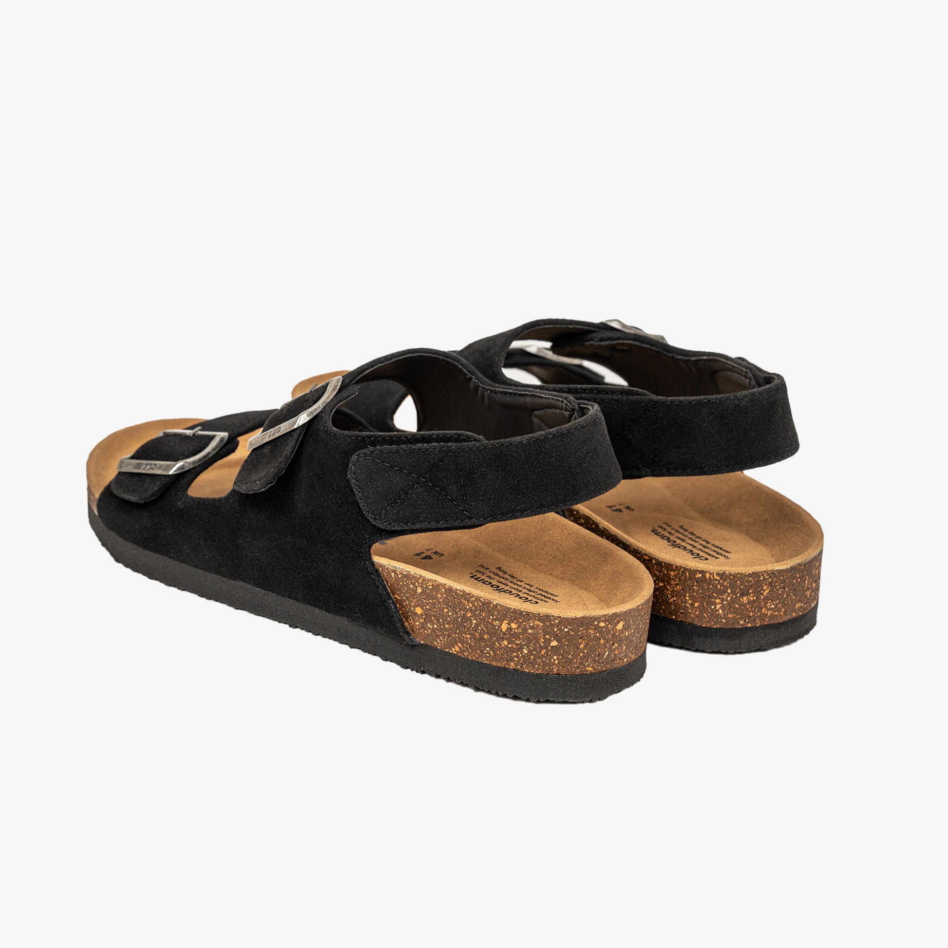 AMBASSADOR SANDAL - JET BLACK