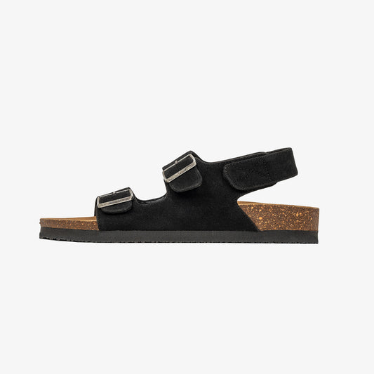 AMBASSADOR SANDAL - JET BLACK